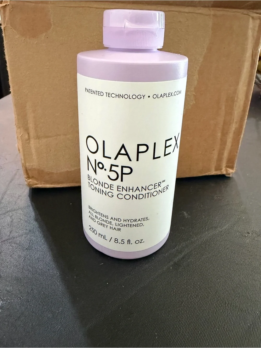 OLAPLEX No.5P Blonde Enhancer Toning Conditioner — Pale Lavender Bottle